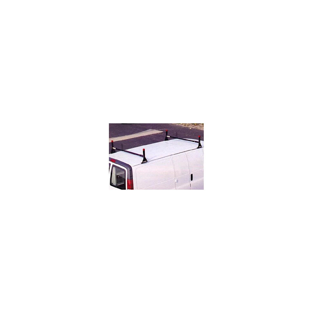 Weather Guard 205-5 Black Steel All-Purpose Full-Size Van Rack, 2 Cross Member - Mactool Shop
