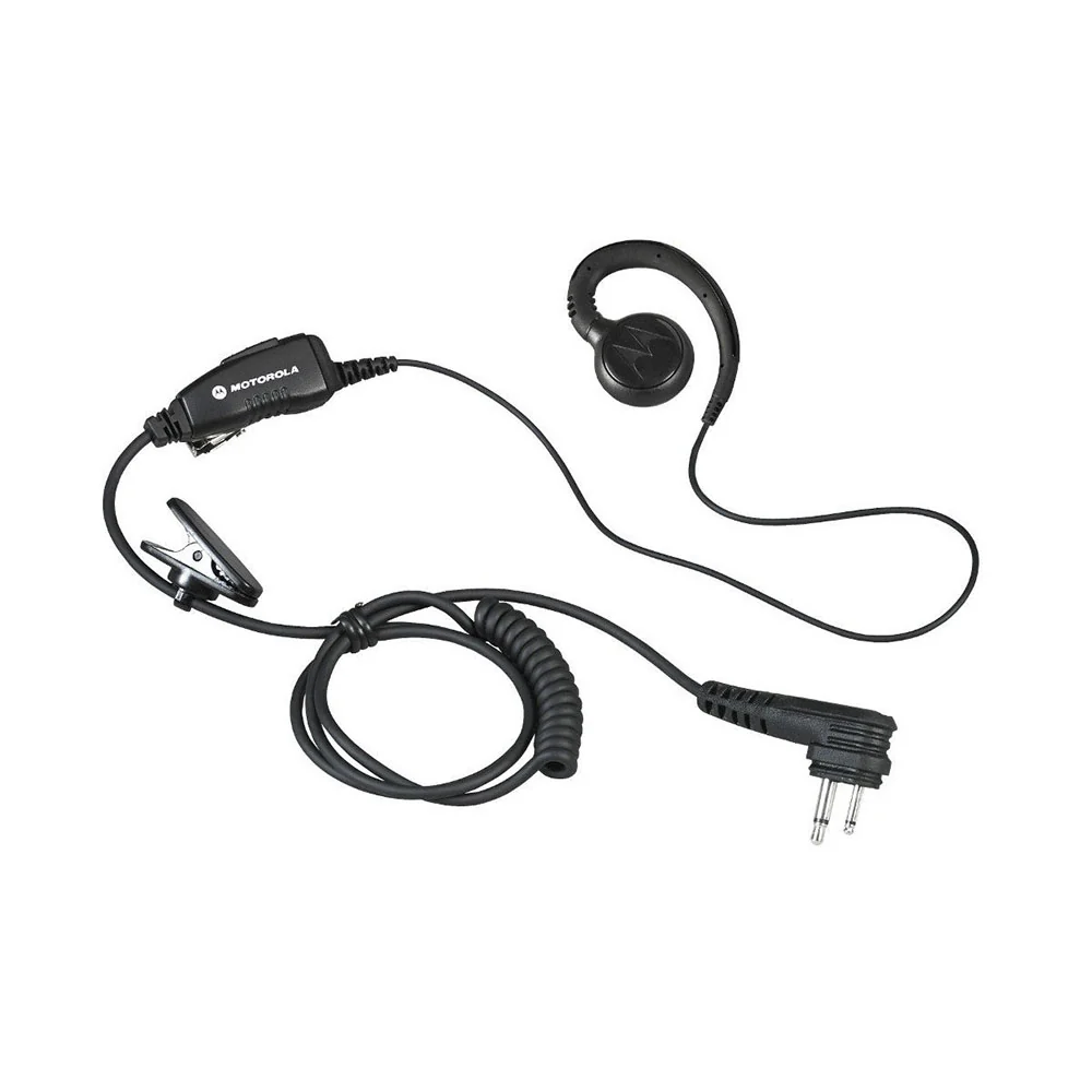 Motorola HKLN4604 C-Style Swivel Earpiece with Microphone and PTT Replaces RLN6423 - Mactool Shop