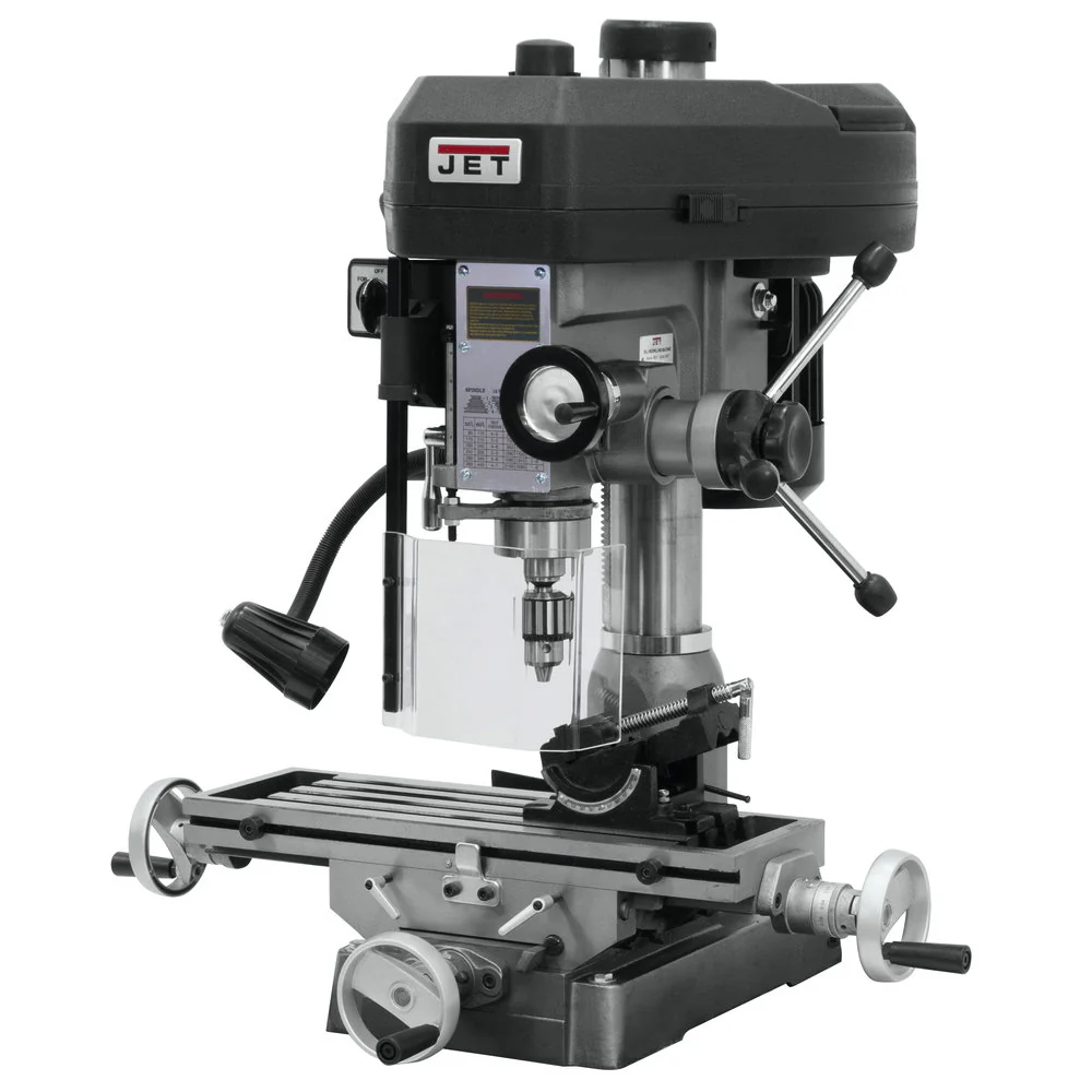 Jet JT9-350017 JMD-15 Mill/Drill With R-8 Taper 115/230V 1PH - Mactool Shop