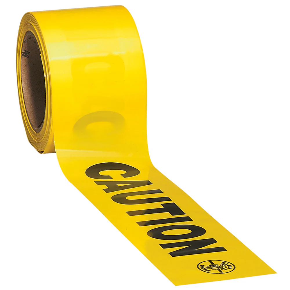 Klein Tools 58001 Caution Warning Tape Barricade 1000-Foot - Mactool Shop