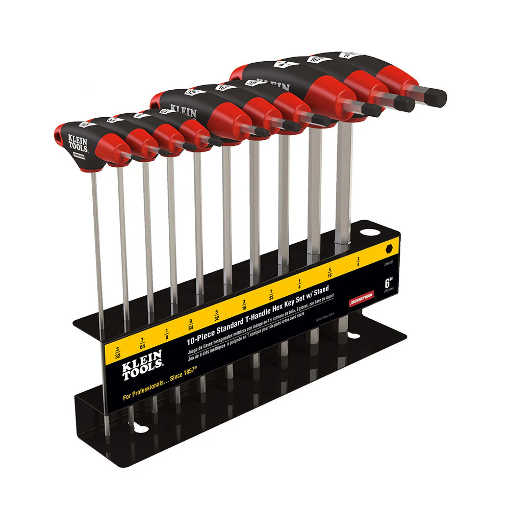 Klein JTH910E T-Handle Set with Stand, SAE, 9