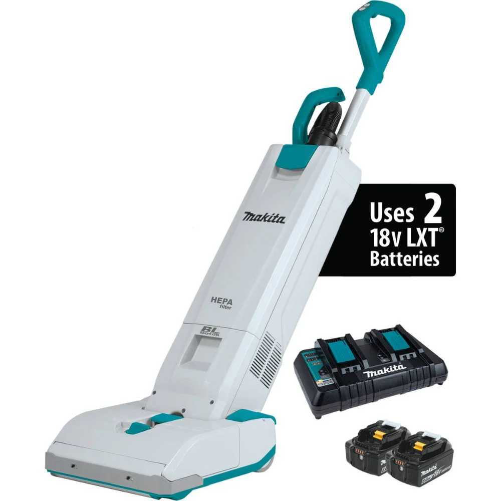 Makita XCV19PG 36V (18V X2) LXT Brushless 1.3 Gallon HEPA Filter 12
