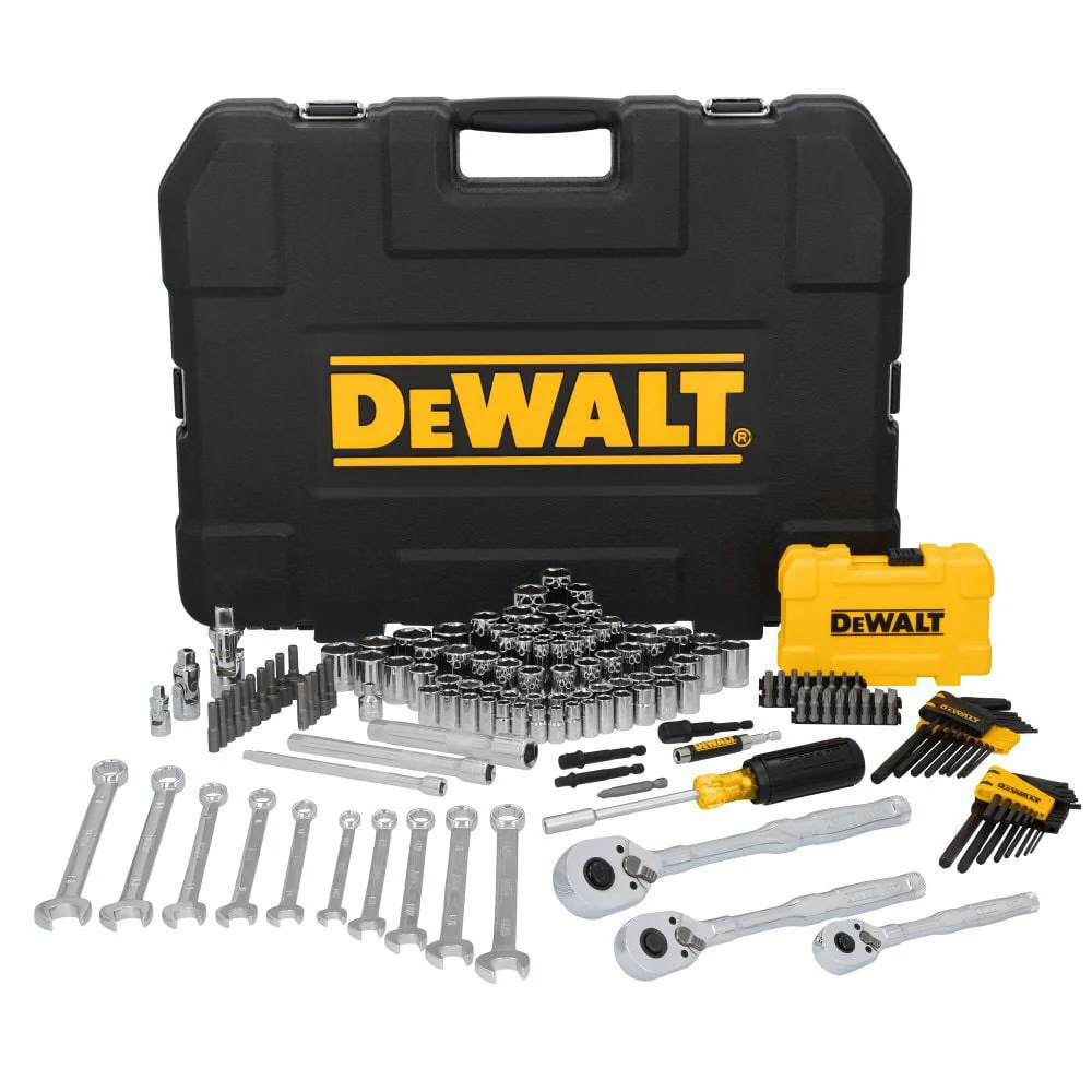 DeWalt DWMT45411 TOUGHSERIES 155 Piece 3 Drive Mechanics Tool Set - Mactool Shop
