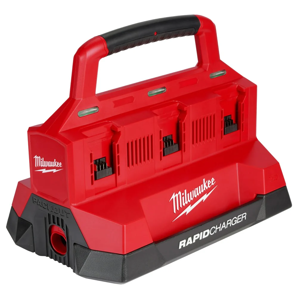 Milwaukee 48-59-1809 M18 PACKOUT Six Bay Rapid Charger - Mactool Shop
