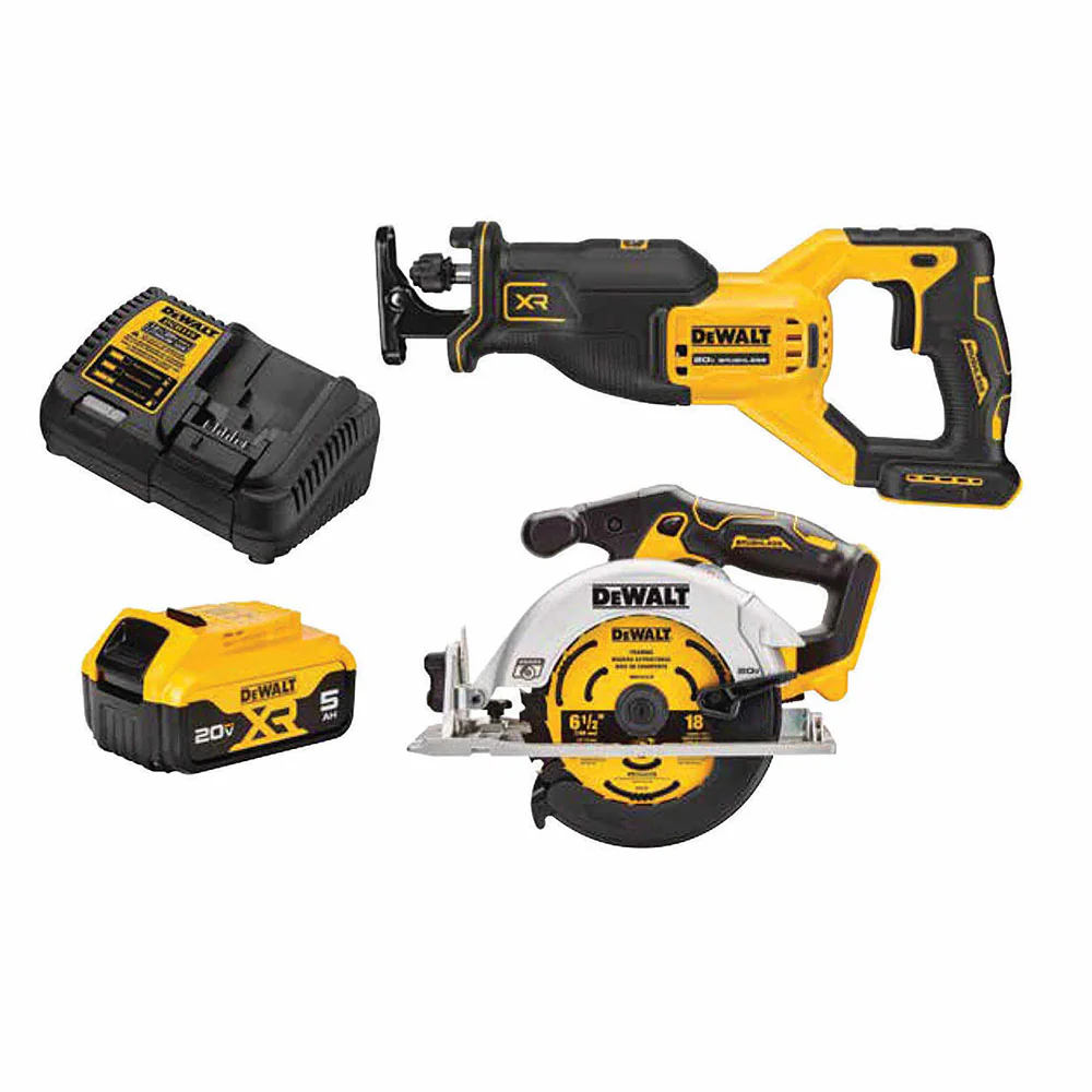 DeWalt DCK237P1 20V Cutting Combo Kit w/(1) 5.0AH Battery - Mactool Shop