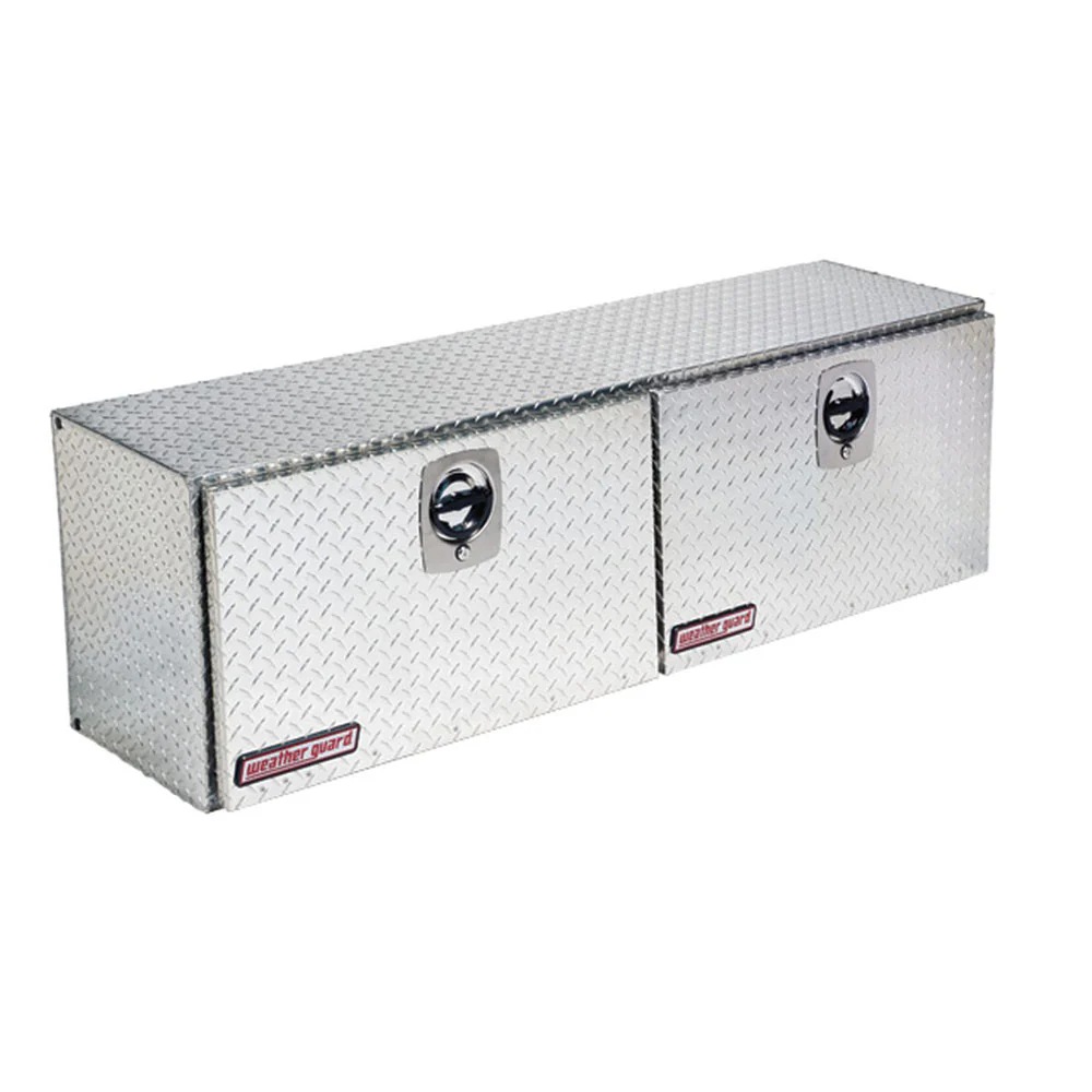 WeatherGuard 365-0-02 Clear Aluminum Super Hi-Side Box, 10.8 Cu. Ft. - Mactool Shop