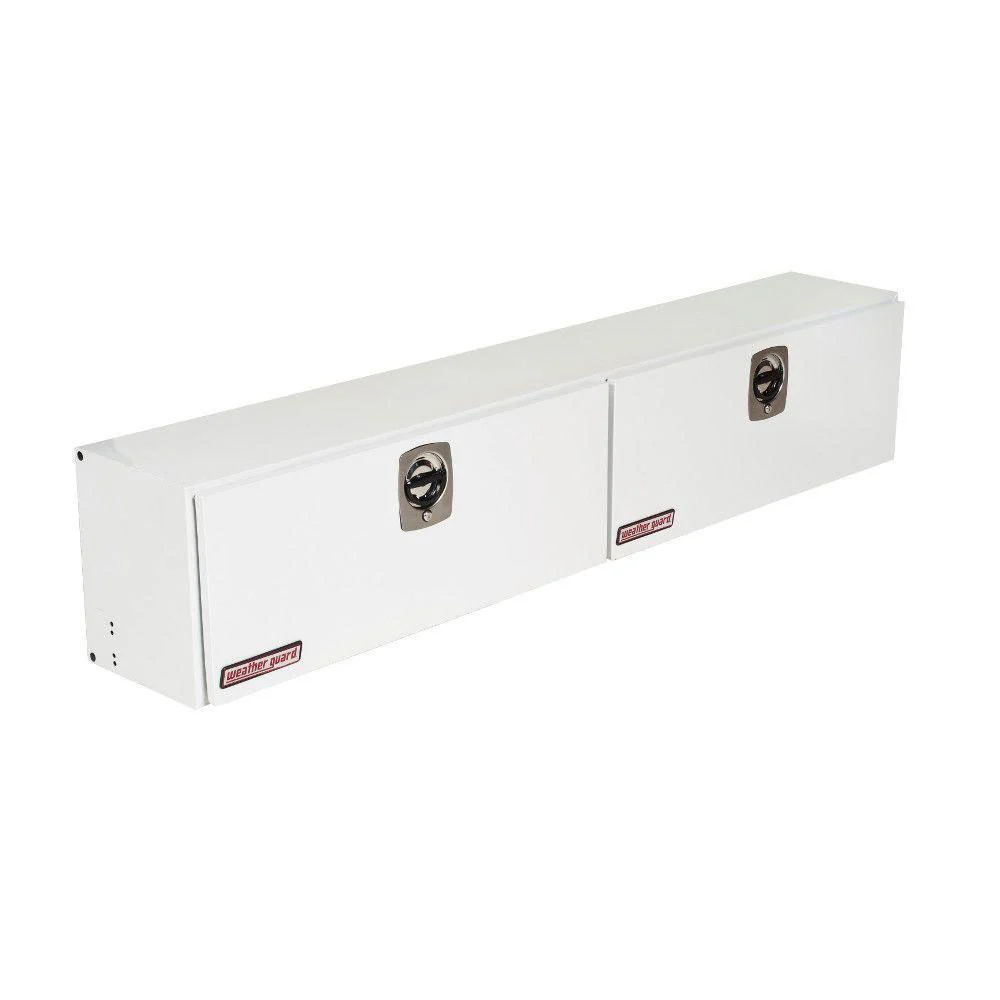 WeatherGuard 291-3-02 White Steel Super-Side Box, 15.2 Cu. Ft. - Mactool Shop