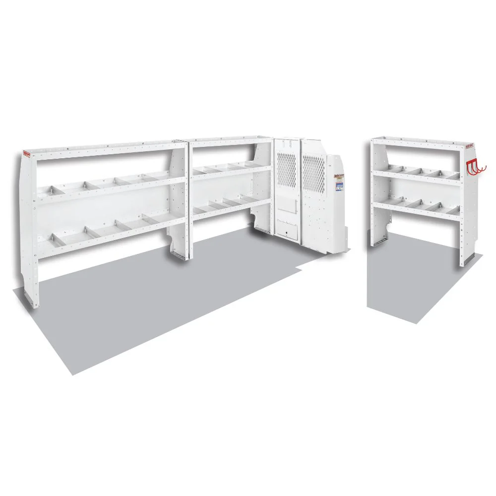 WeatherGuard 600-8120L Commercial Shelving Van Package, GM Savana, 155