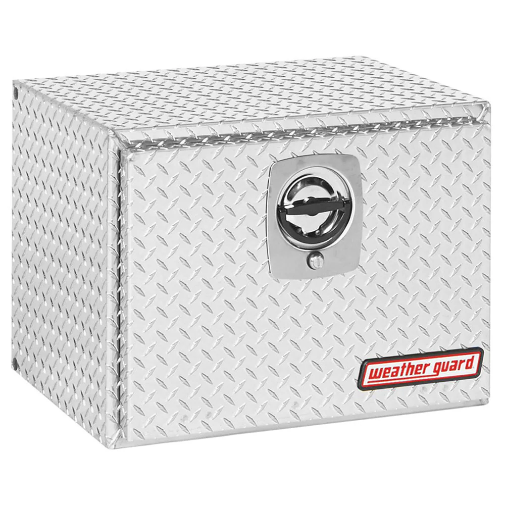 WeatherGuard 627-0-02 Clear Aluminum Underbed Box, Compact, 4.3 Cu. Ft. - Mactool Shop