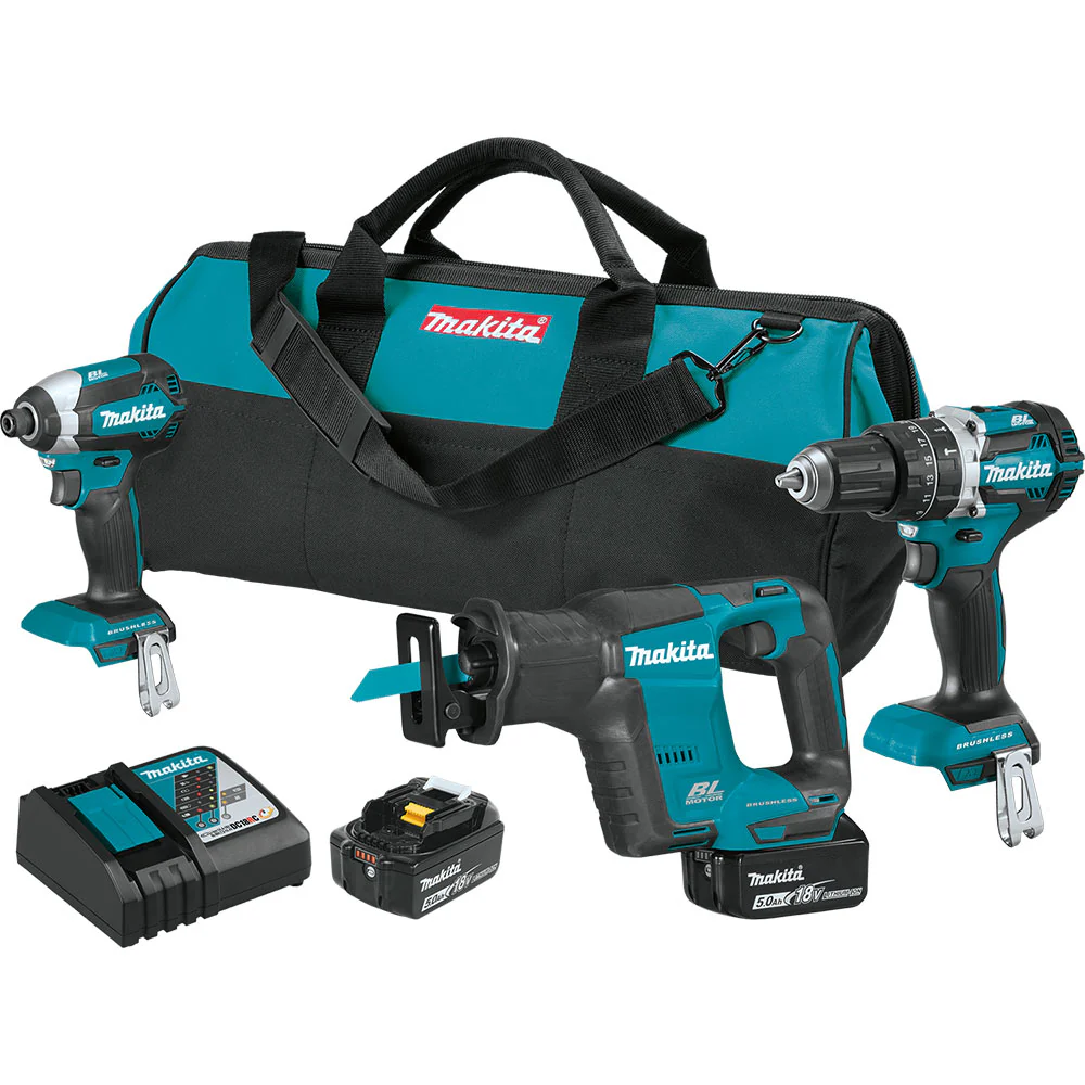 Makita XT337T 18V LXT Brushless Cordless 3 Piece Kit - Mactool Shop