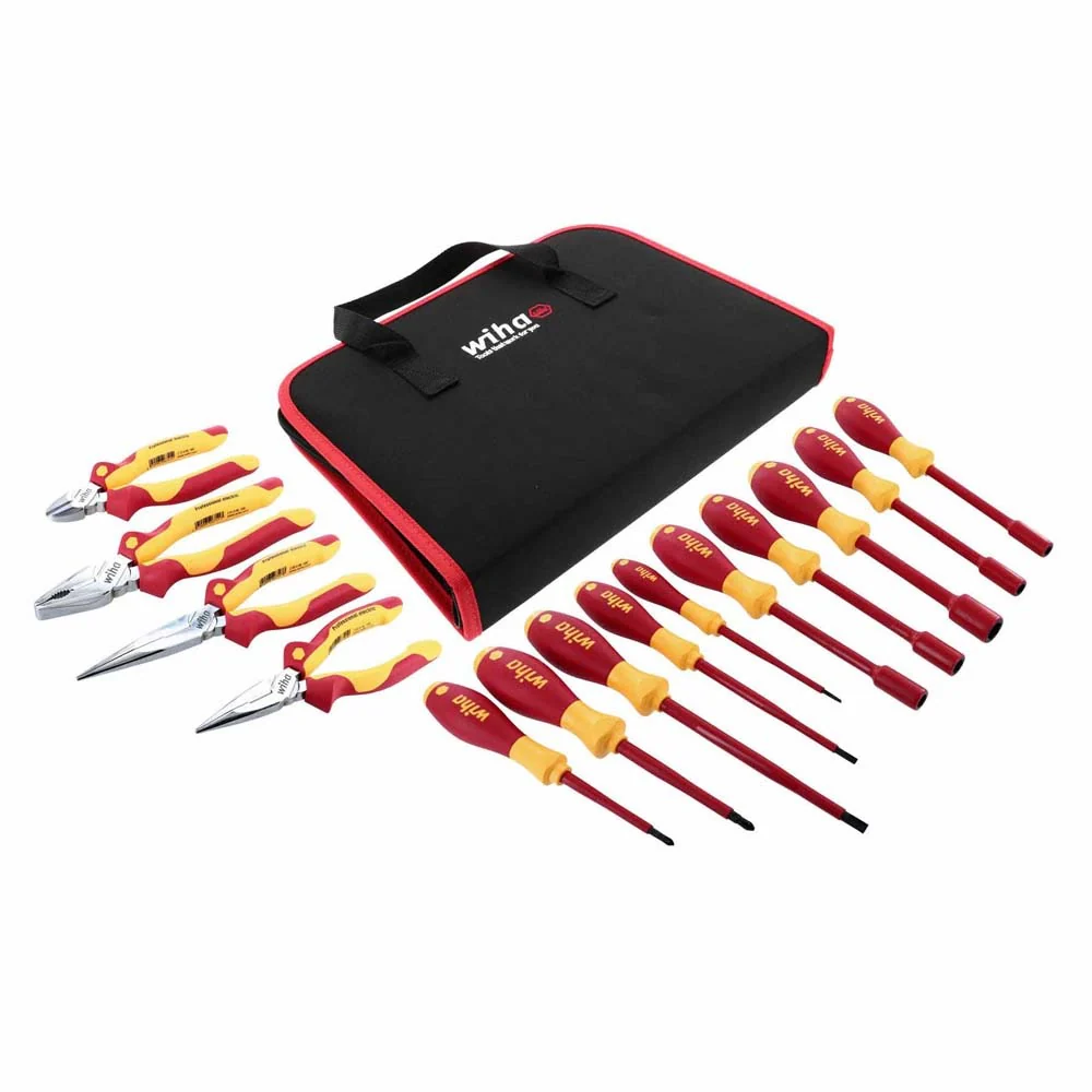Wiha 32192 14 Piece Insulated SoftFinish Screwdriver Set - Mactool Shop