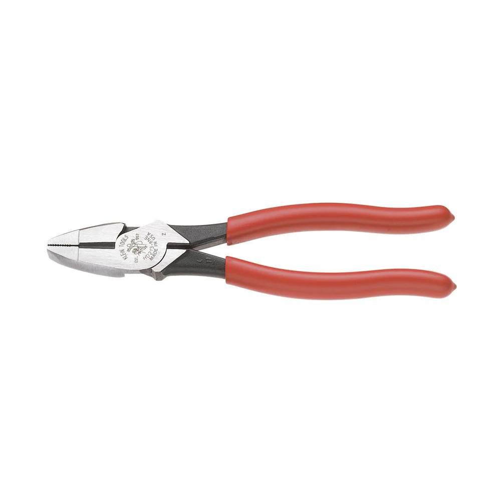 Klein Tools HD213-9NE Heavy Duty Lineman's Pliers, 9