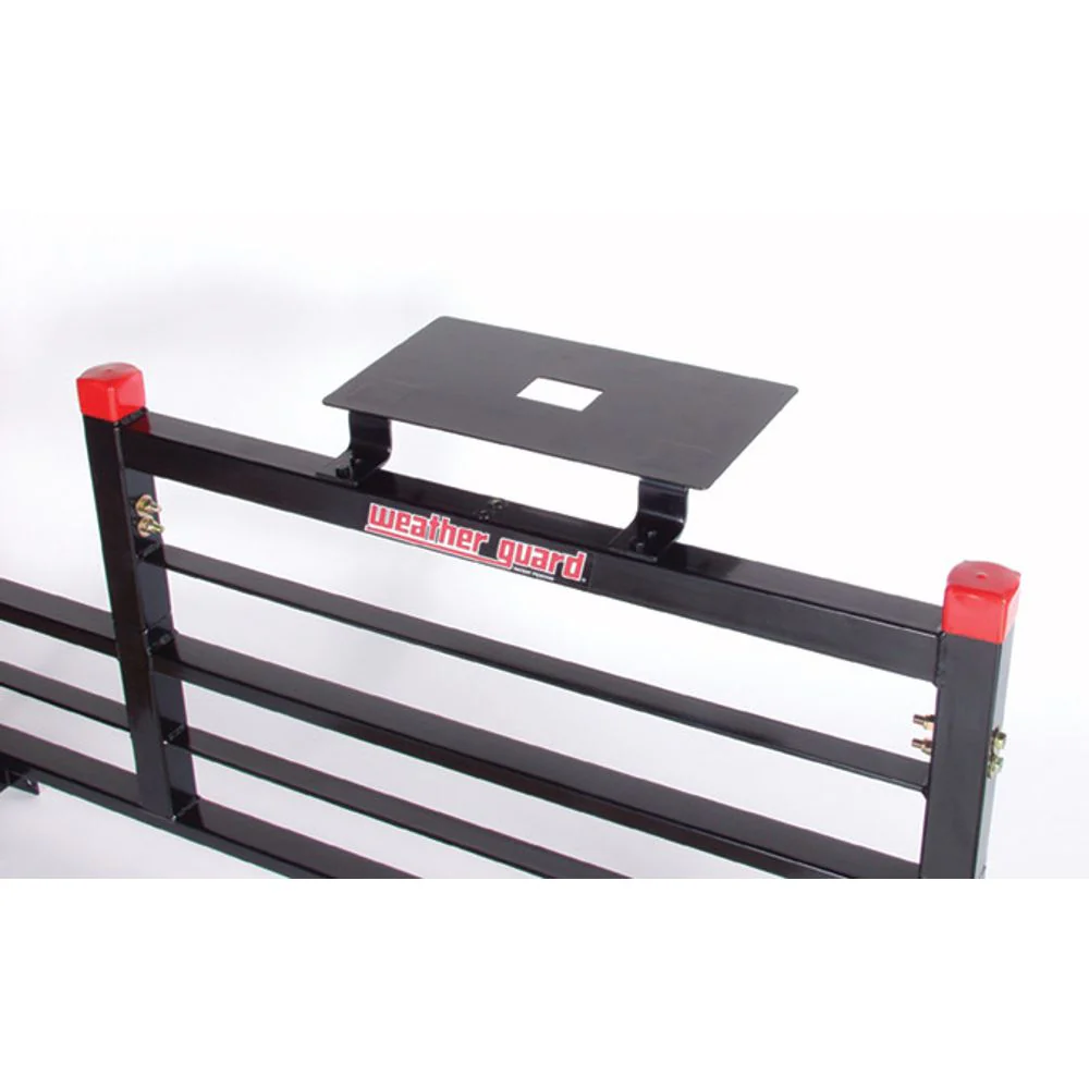 WeatherGuard 1920 Black Steel Cab Protector Ladder Mount, Rectangular Base - Mactool Shop