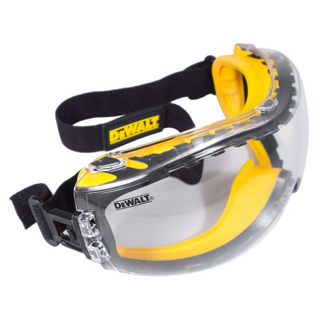 Dewalt DPG82-11 DPG82 Concealer Safety Goggle - Clear Anti-Fog Lens - Mactool Shop