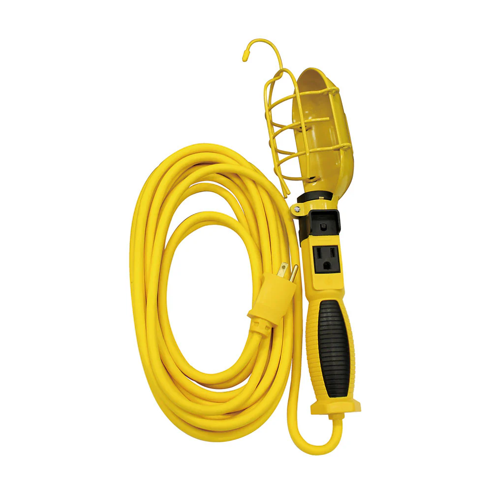 Southwire 56578802SW 14/3 25' SJEOW Metal Shield Trouble Light - Mactool Shop