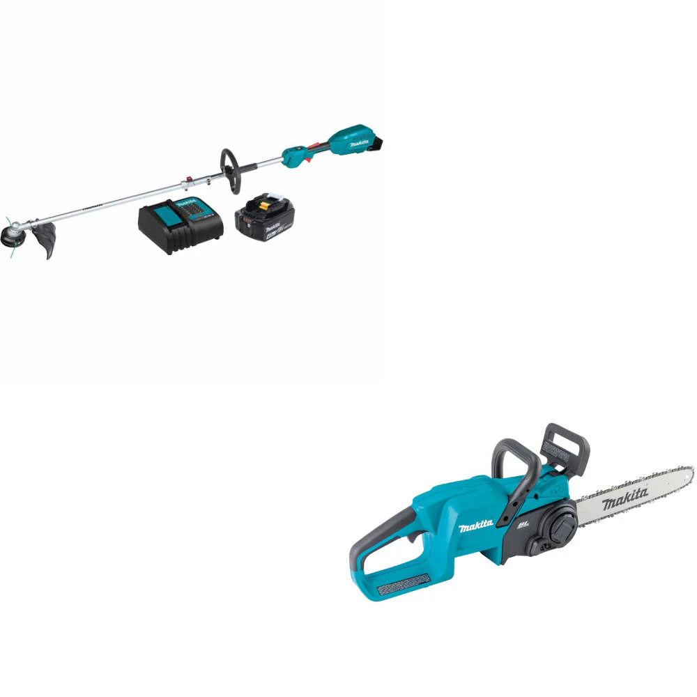 Makita XUX02SM1X1 18V LXT Power Head Kit W/ FREE XCU11Z 18V LXT 14