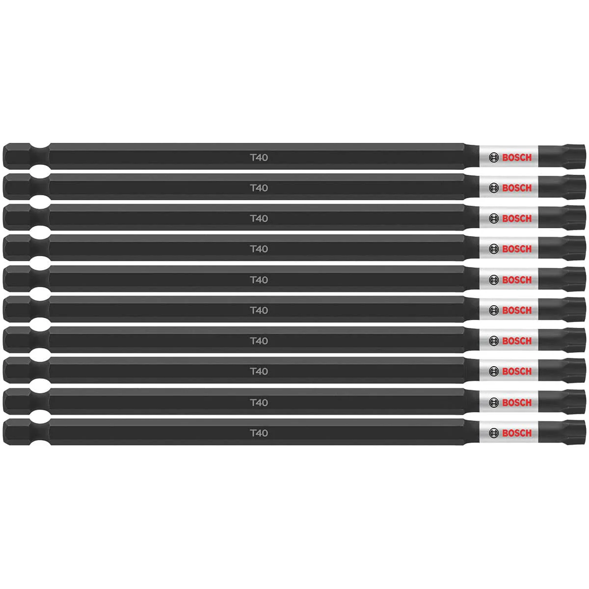 Bosch ITT406B 10 pc. Impact Tough 6 In. Torx #40 Power Bits (Bulk Pack) - Mactool Shop