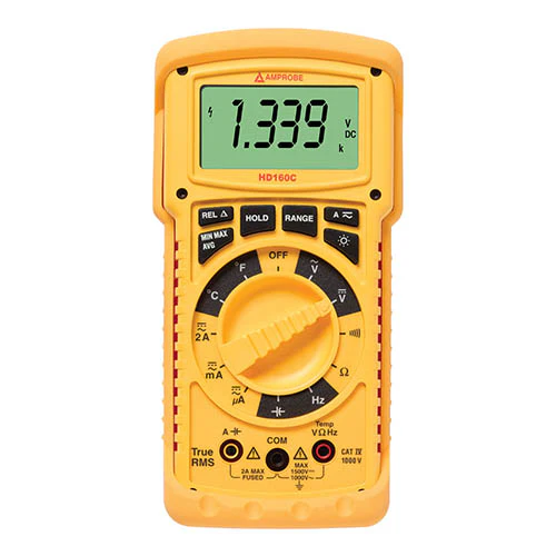 Amprobe HD160C Heavy Duty Digital Multimeter w/True-RMS - Mactool Shop