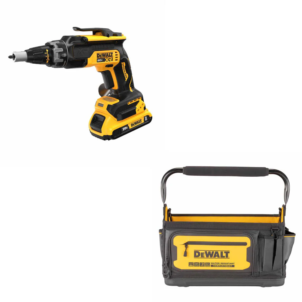 DeWalt DCF630D2 20V MAX XR Drywall Screwgun Kit W/ FREE DWST560106 20