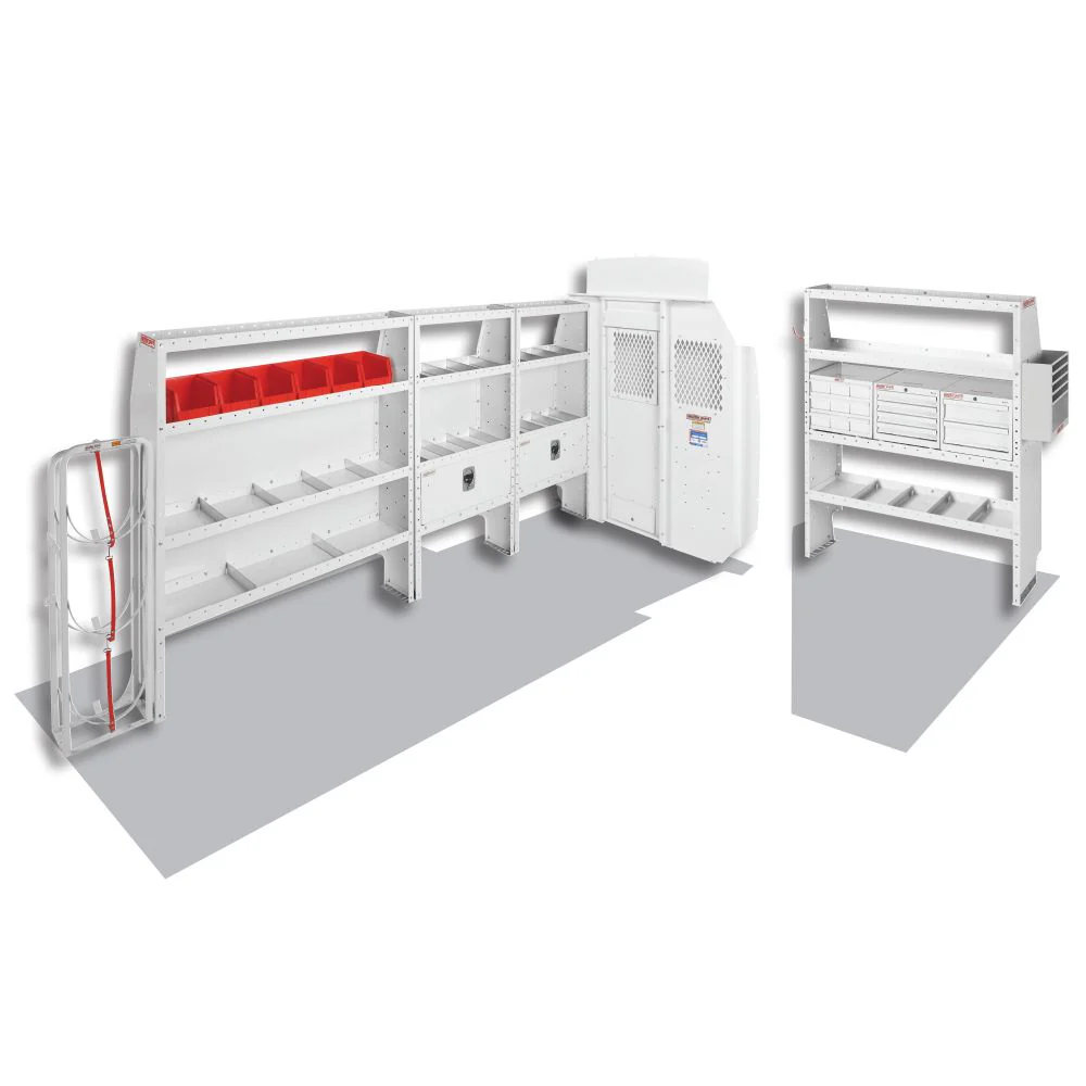 WeatherGuard 600-8413X HVAC/Mechanical Van Package, High-Roof, Ford Transit, 170XWB - Mactool Shop