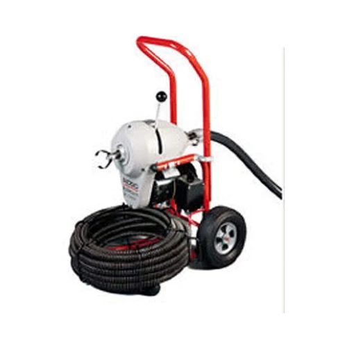 RIDGID 23692 K-1500A 115 Volt Uprigt A-Frame Sectional Drain Cleaning Machine with Accessories - Mactool Shop