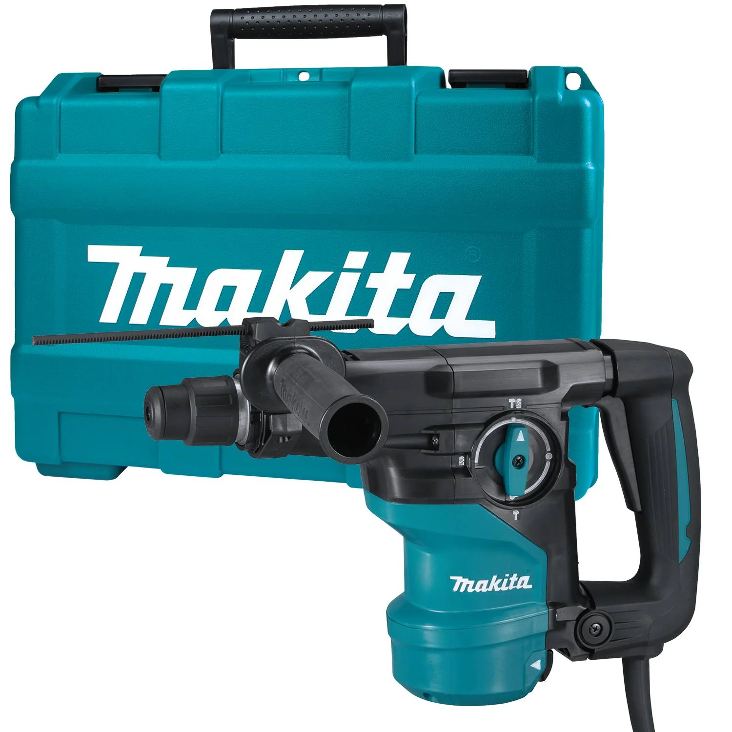 Makita HR3001CK 1-3/16'' Rotary Hammer, accepts SDS-PLUS bits (L-Shape) - Mactool Shop