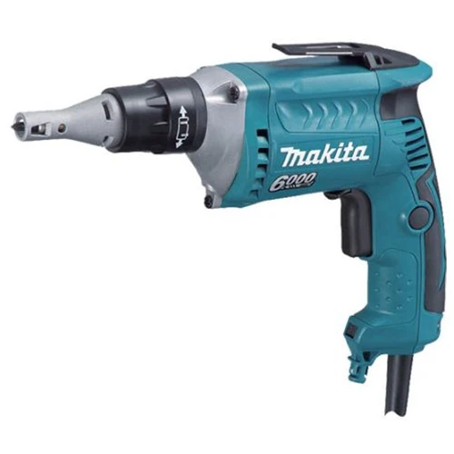 Makita FS6200 Drywall Screwdriver, 6 AMP, 0-6,000 RPM, var. spd., reversible, L.E.D. Light - Mactool Shop