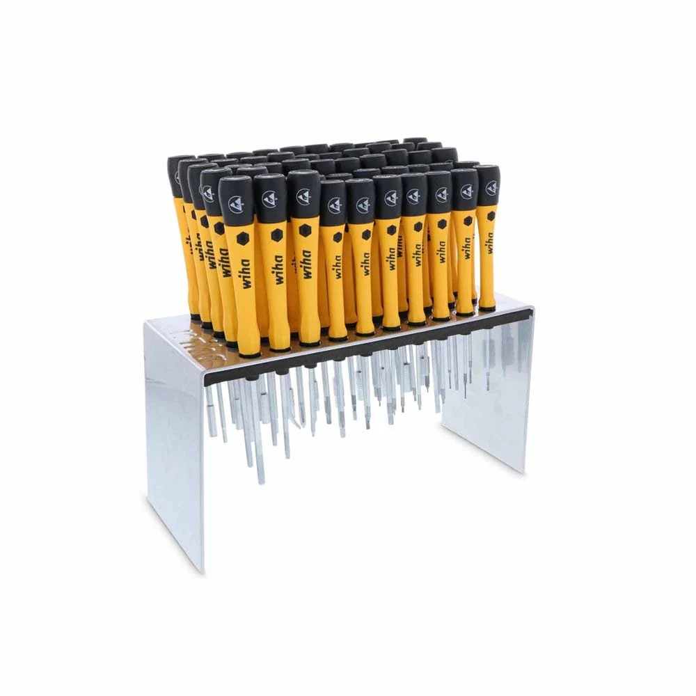 Wiha 92093 50 Piece Master Technician's ESD Safe PicoFinish Screwdriver Bench - Mactool Shop