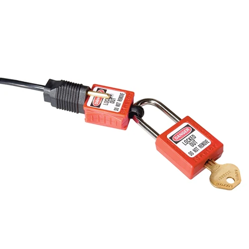 MasterLock S2005 Compact Plug Prong Lockout, 110-120 Volt Plugs - Mactool Shop