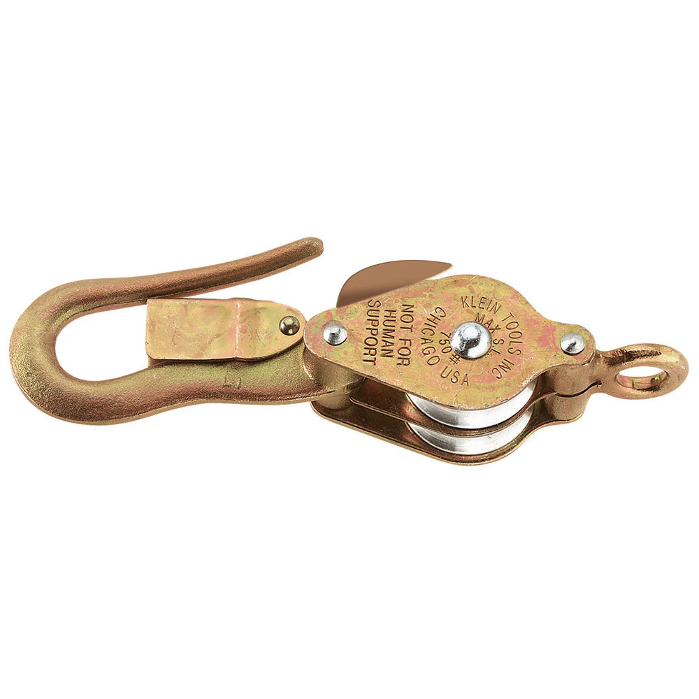 Klein Tools H268 Block with Eye and Nose Extended Over Keeper - Mactool Shop