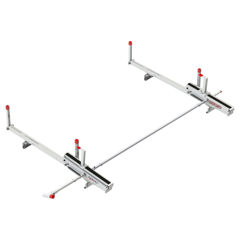 WeatherGuard 2261-3-01 EZGLIDE2™ Fixed Drop-down Ladder Rack, Compact - Mactool Shop