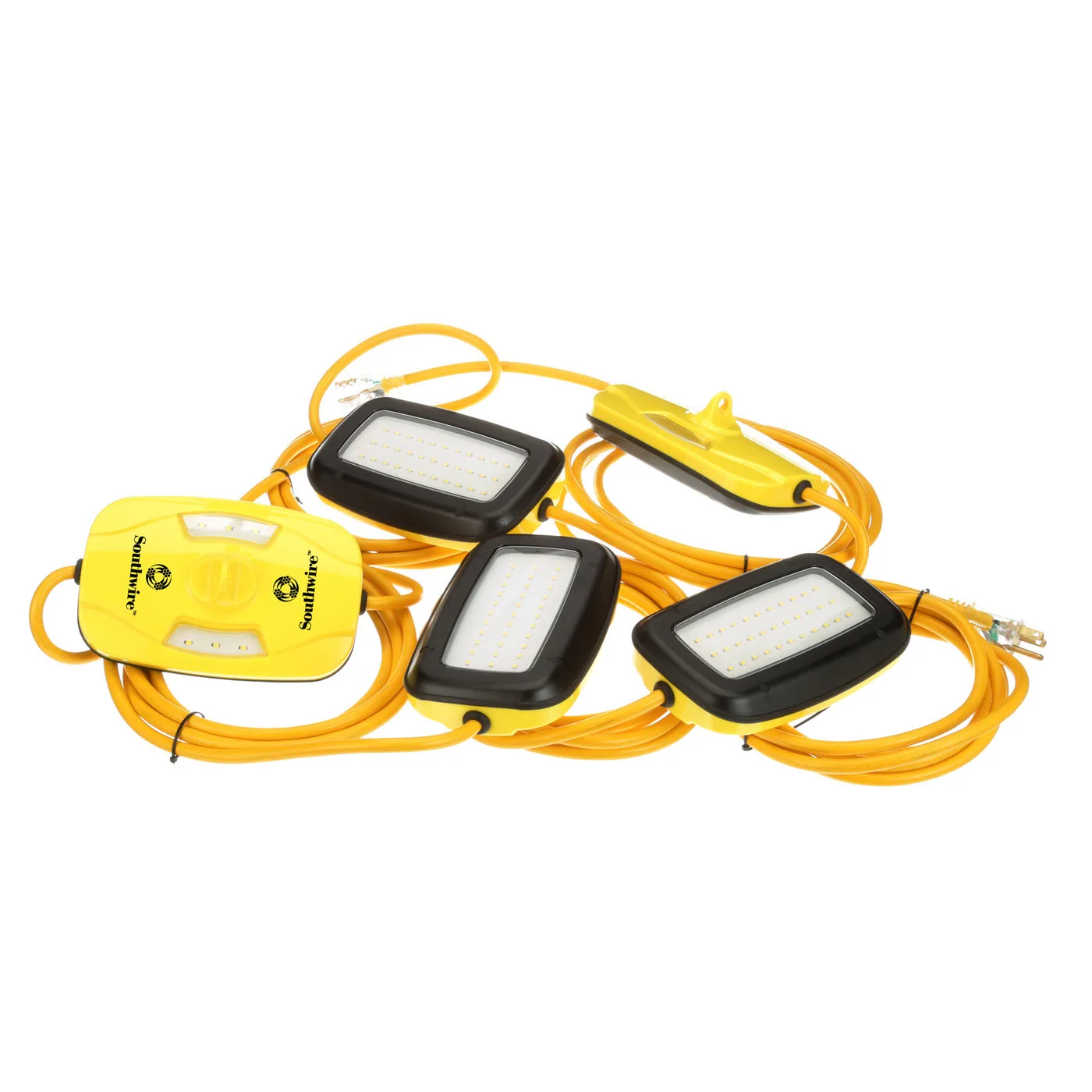 Southwire 7165SW 100' LED STRING LIGHTS, 8K LUMENS, 10 PANELS, 14/3 U/G SJTW - Mactool Shop
