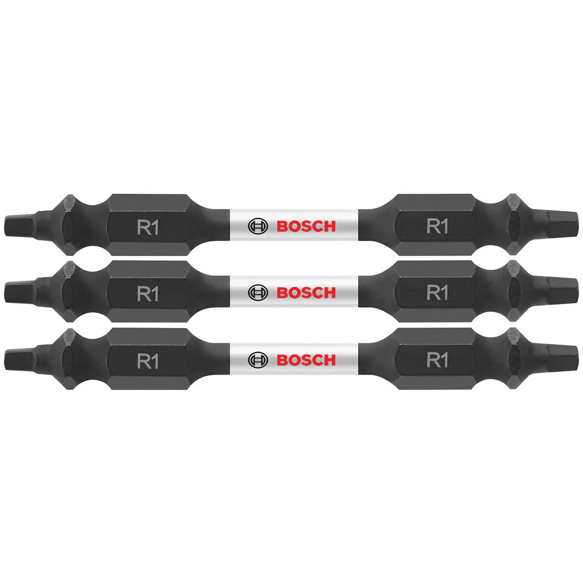 Bosch ITDESQ12503 3 pc. Impact Tough 2.5 In. Square #1 Double-Ended Bits - Mactool Shop