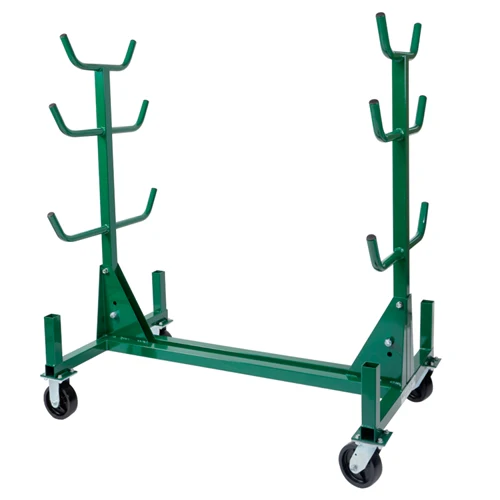 Greenlee 668 Mobile Conduit and Pipe Rack with Casters - Mactool Shop