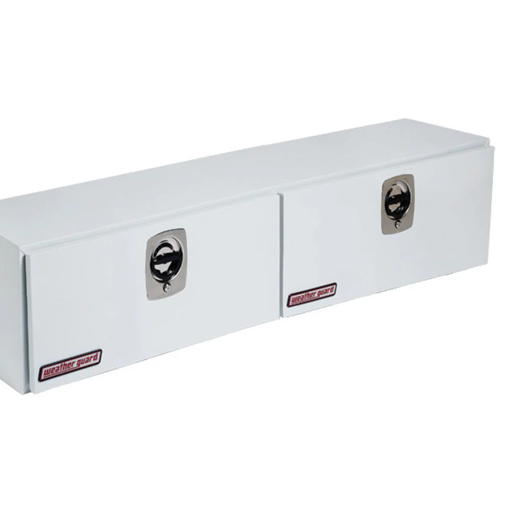 WeatherGuard 272-3-02 White Steel Compact Hi-Side Box, 8.9 Cu. Ft. - Mactool Shop