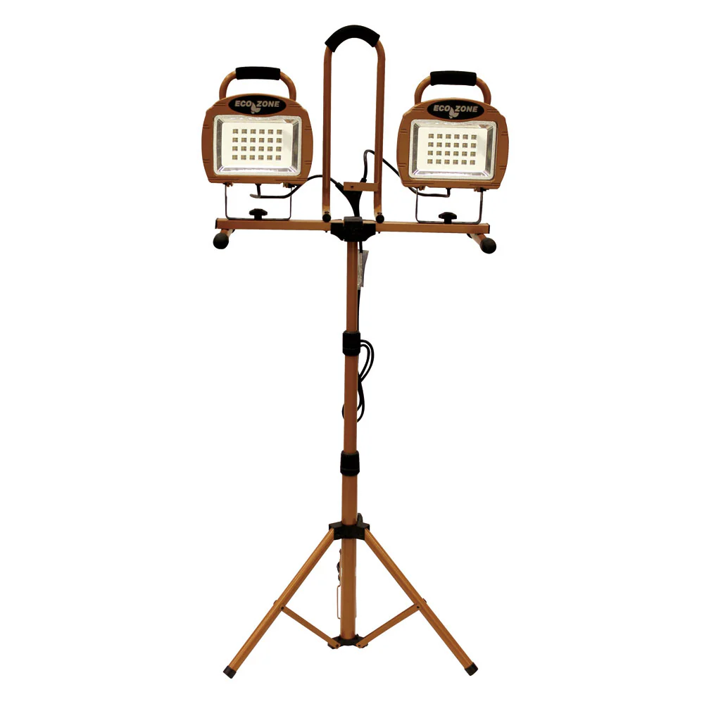 Southwire L1322SW 24-LED Twin Tripod Work Light, 1558 Lumens, 5' Power Cord - Mactool Shop
