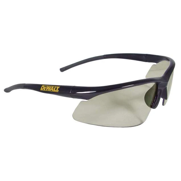Dewalt DPG51-9D Radius Safety Glasses, Black Frame, Indoor/Outdoor Lens - Mactool Shop