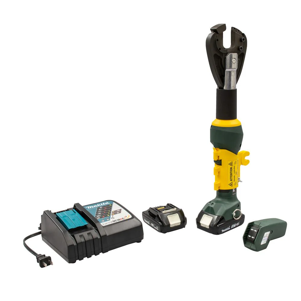 Greenlee EK425LXR11ACSR EK425LXR 6 Ton, Hard Metal Remote Cutter, 2.0Ah Battery, 120V Charger - Mactool Shop