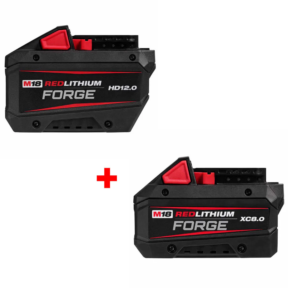 Milwaukee 48-11-1813 M18 HD12.0 Battery Pack W/ FREE 48-11-1881 M18 Battery Pack - Mactool Shop
