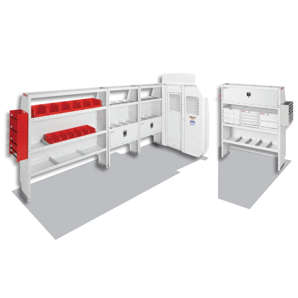 WeatherGuard 600-8414X Electrical Contractor Van Package, High-Roof, Ford, 170XWB - Mactool Shop