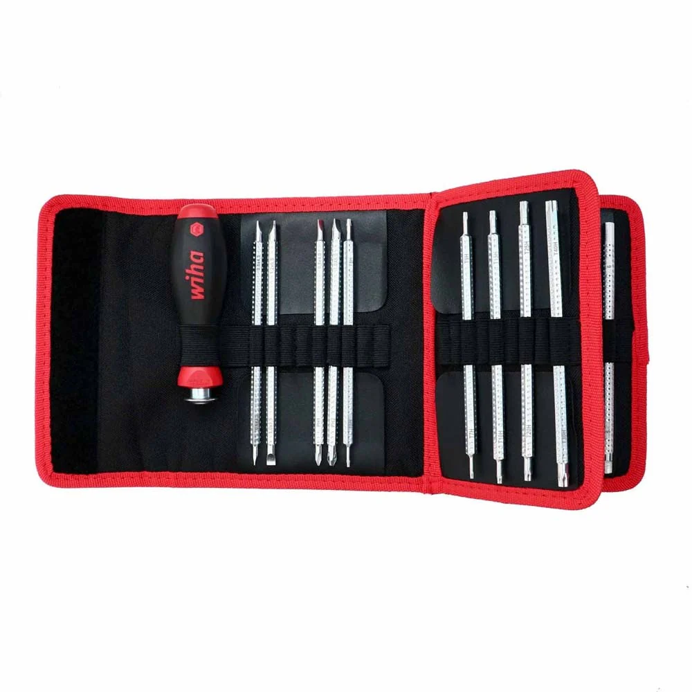 Wiha 28189 15 Piece Drive-Loc VI Combination Blade Set - Mactool Shop