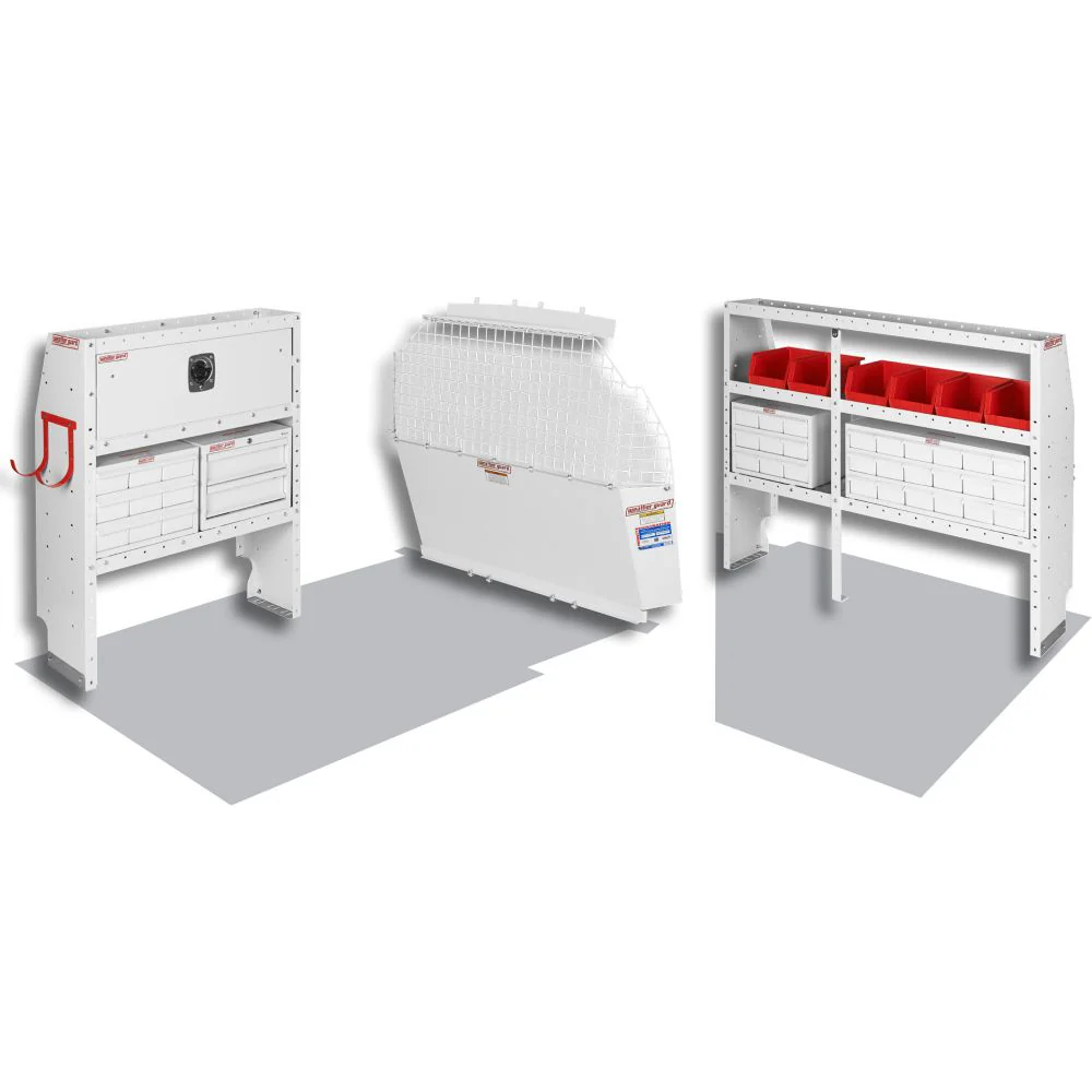 WeatherGuard 600-8312L Plumbing Van Package, 2014 Ford Transit Connect, LWB - Mactool Shop