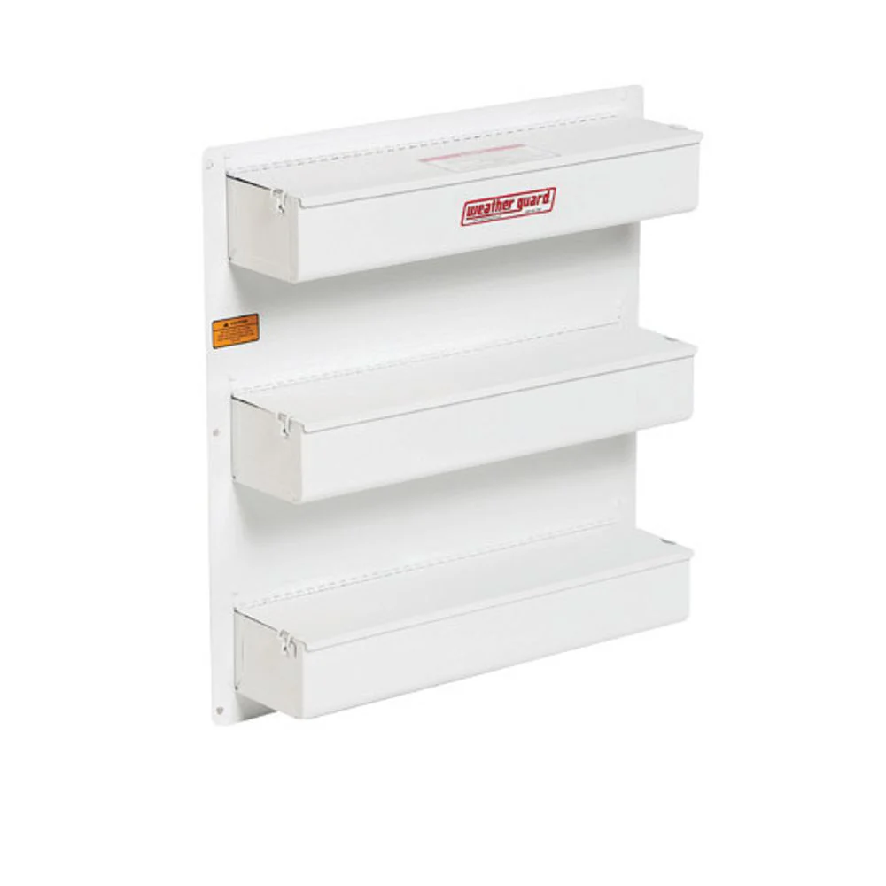 WeatherGuard 9871-3-01 Door Organizer, closed trays, 21.75