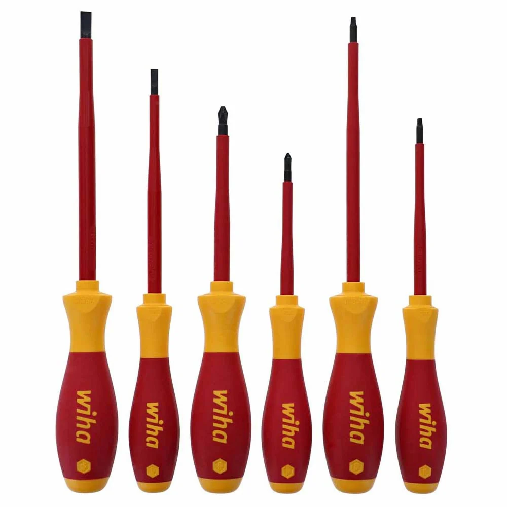 Wiha 32196 6 Piece Insulated SlimLine Screwdriver Set - Mactool Shop
