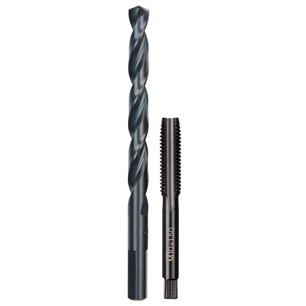 Milwaukee 49-57-5554 M10-1.50 mm Straight Flute Plug Tap & R Drill Bit - Mactool Shop