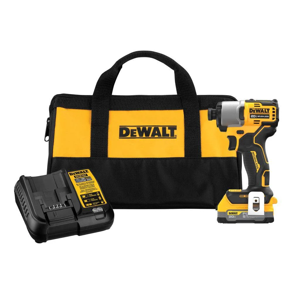 DeWalt DCF840E1 20V Impact Driver with PowerStack Battery - Mactool Shop