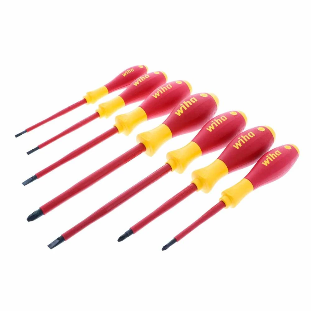 Wiha 32099 7 Piece Insulated SoftFinish Screwdriver Set - Mactool Shop