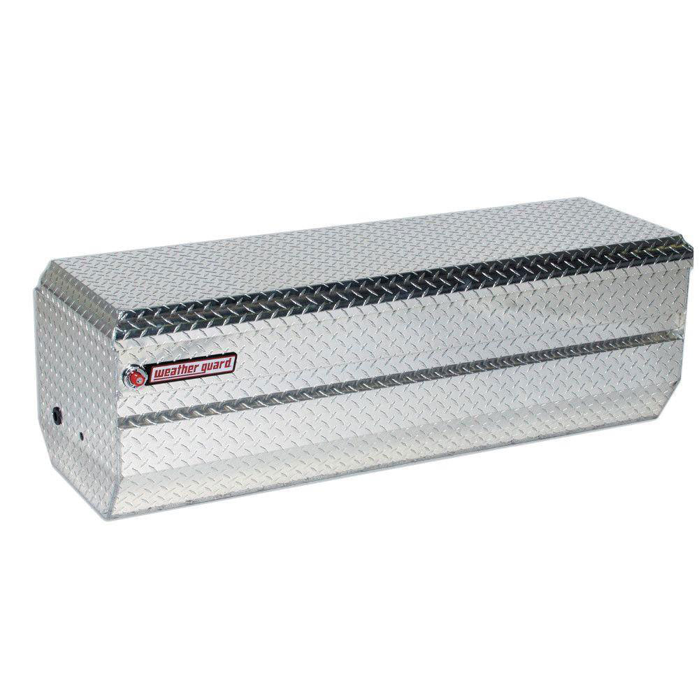 WeatherGuard 664-0-01 Clear Aluminum Full Size All-Purpose Chest, 13.1 Cu. Ft. - Mactool Shop