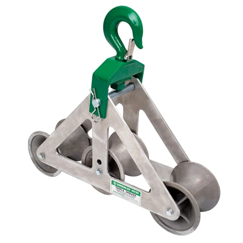 Greenlee 6036 Triple Sheave Cable Guide for Easy Tugger, Tugger and Super Tugger - Mactool Shop