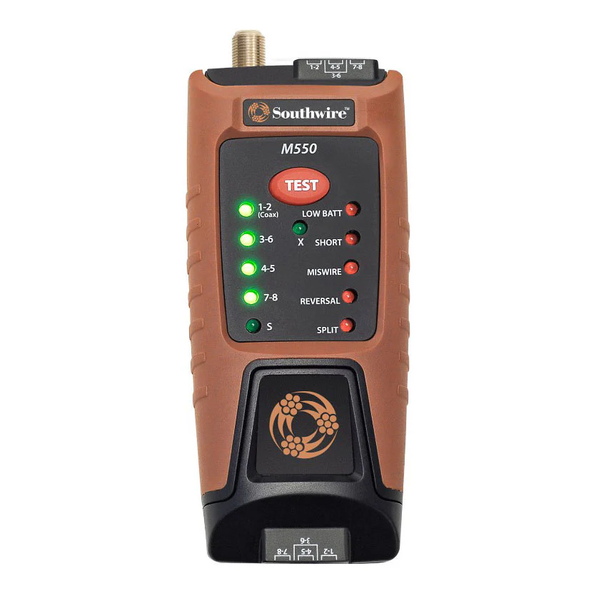 Southwire M550 M550 Continuity Tester for Data and Coax Cables - Mactool Shop